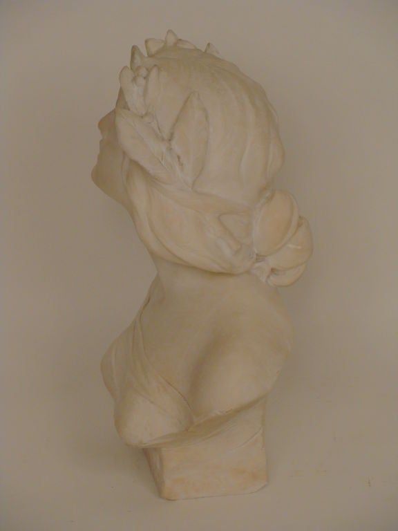 Marble bust of "Inspiration" at 1stdibs
