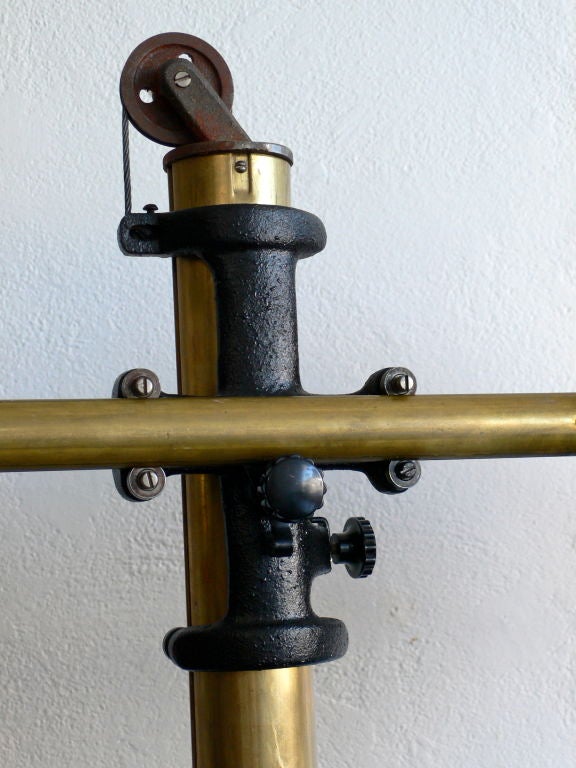 Machine Age Deco Industrial Floor Light