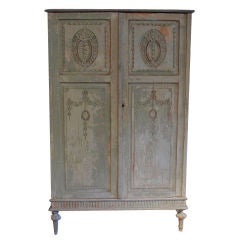 Antique Painted Cabinet