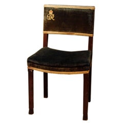 Pair of 1937 George VI Coronation Chairs