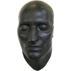 Bronze Casting of the Death Mask of Napoleon Bonaparte
