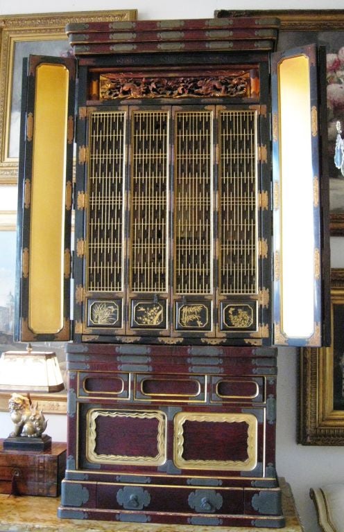 Japanese 19th Century Rosewood Butsudan