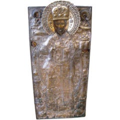 Early 19th Century Russian Icon of St. Nicholas