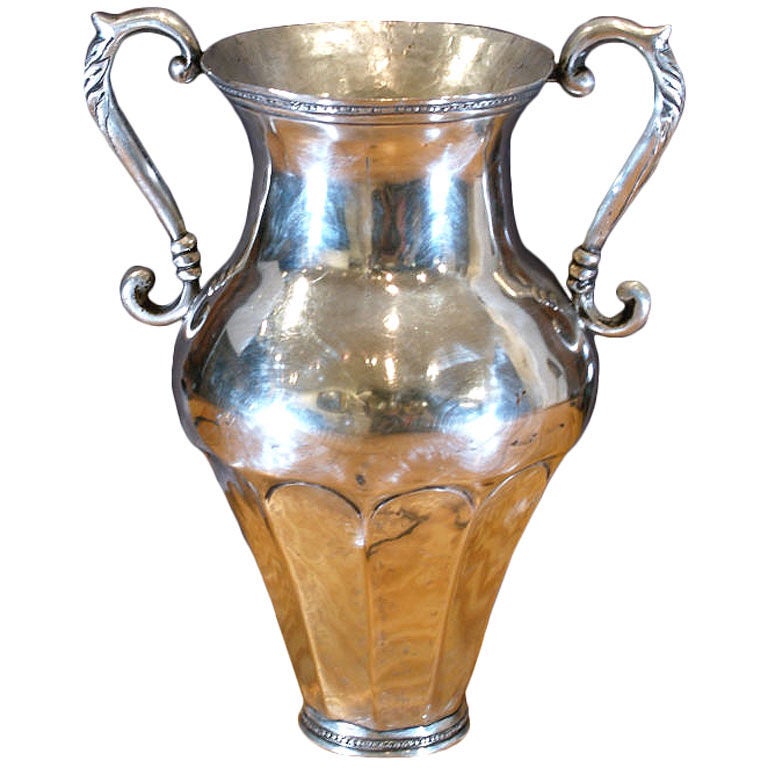 Silver Vase (Spanish Colonial, Peruvian)