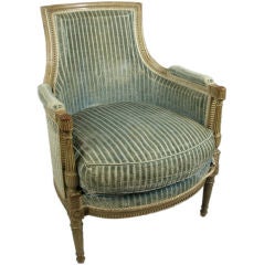 Louis XVI Painted Bergere