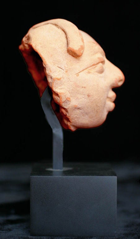 Miniature Unidentified Terracotta Head