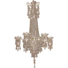 Impressive Crystal Regency Style Chandelier