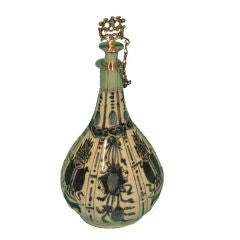17th century Chinese vase with sterling mounts