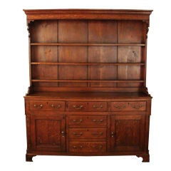 George III oak Welsh dresser