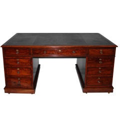 William IV  mahogany partners' desk