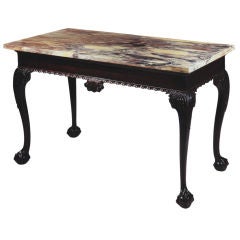 A Fine Irish Mahogany Console Table