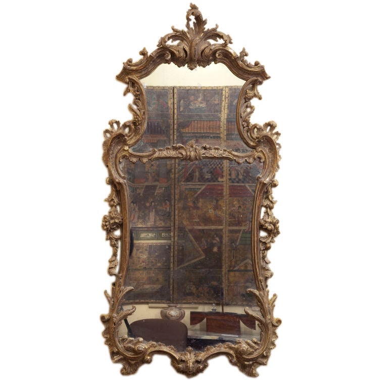 A Rococo Mirror restored by the Edward and Roberts firm For Sale