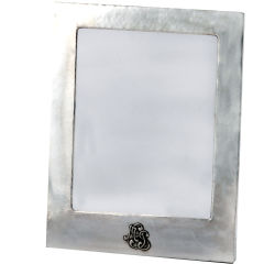 rare FRIEDELL STERLING SILVER PICTURE FRAME MONO 1920