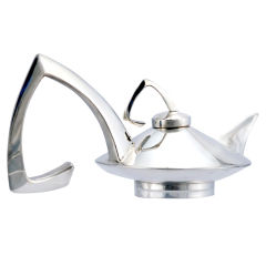 BANNER One-of-a-Kind STERLING SILVER TEAPOT