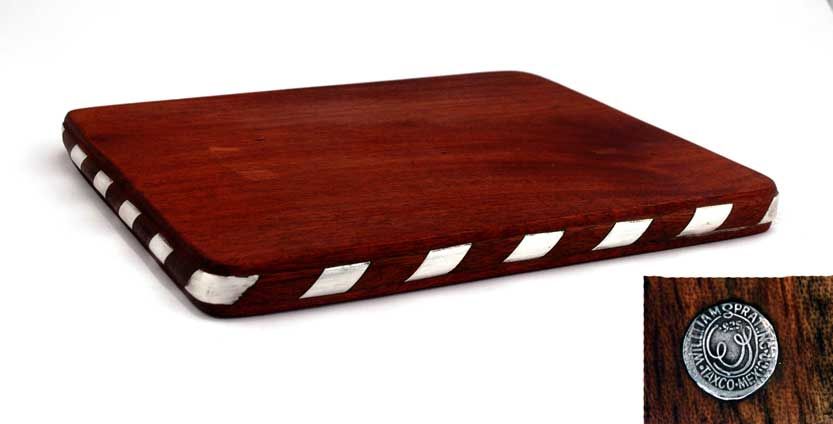 Spratling Sterling Silver Rosewood Cheese Board Knife