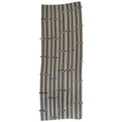 Kilim Runner with Good Luck Charms
