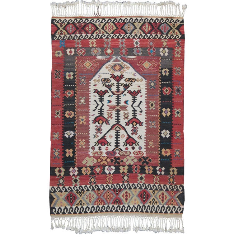 Prayer Kilim Rug at 1stDibs