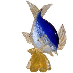 Murano Glass Fish Figure