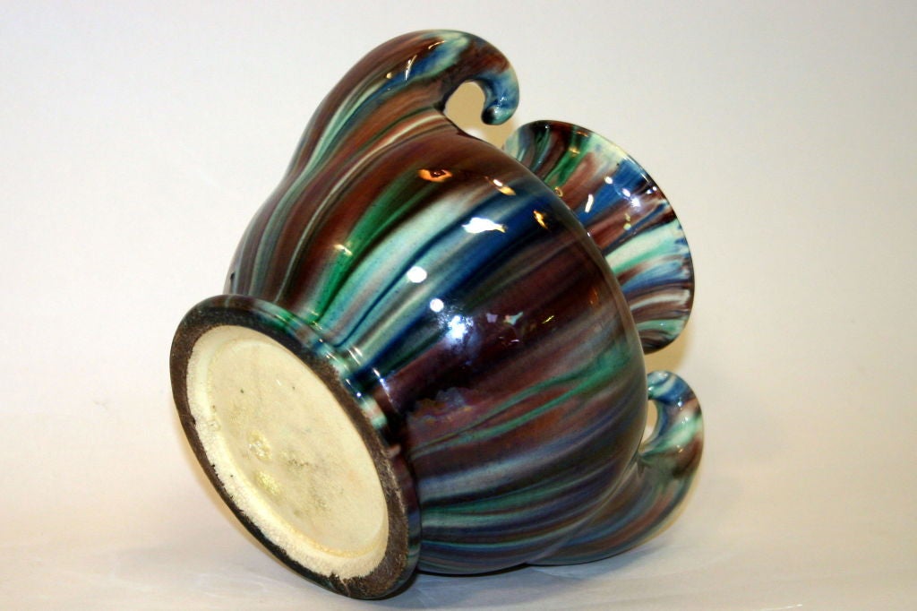 Mid-20th Century Awaji Art Pottery 