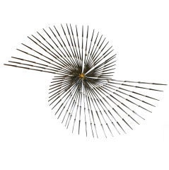 Vintage Jere  Style Supernova Nail Head Wall Sculpture