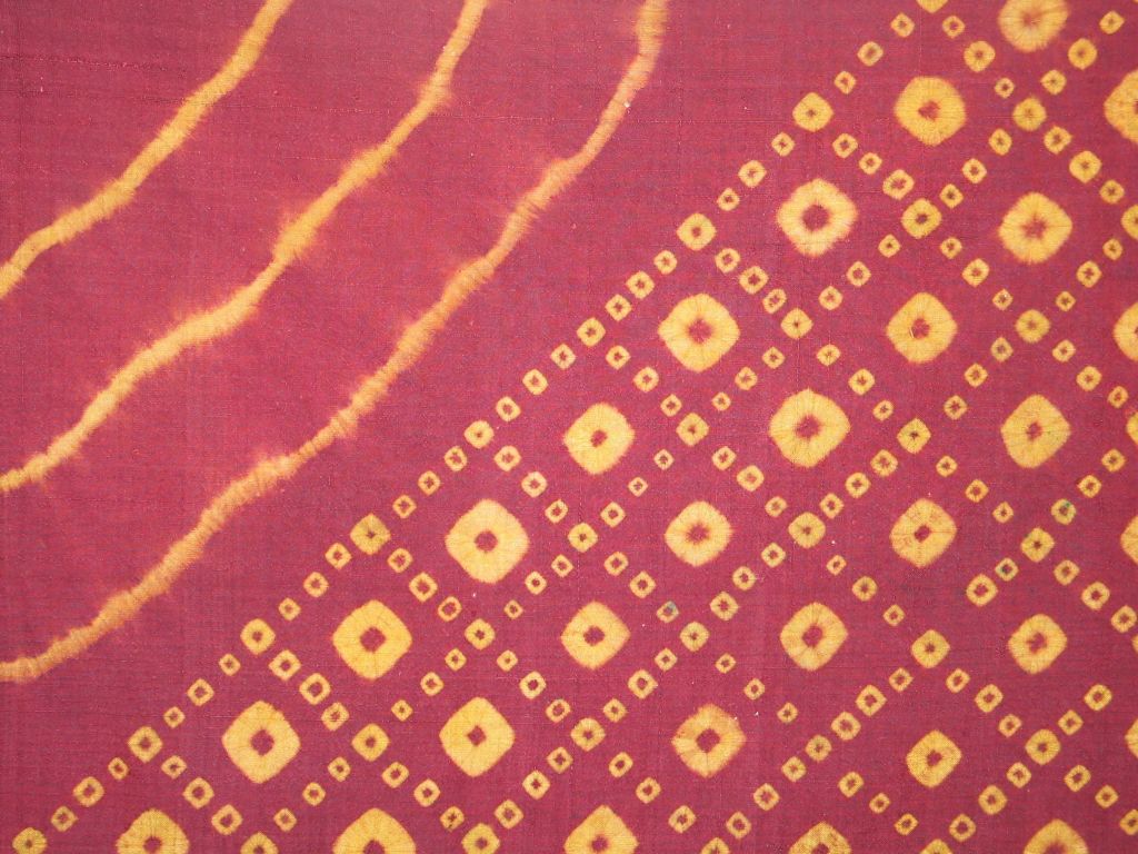 Mounted Cham Silk Panel