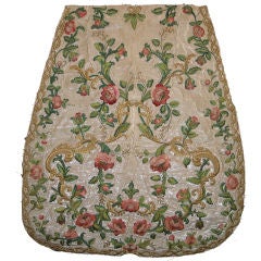 Antique c.1760 French Silk Chasuble