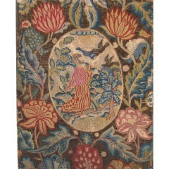 English Needlepoint Panel