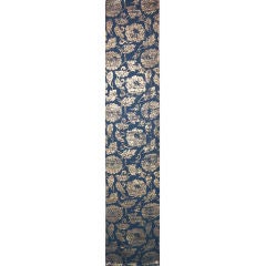 Antique Qing Dynasty Gold Brocade