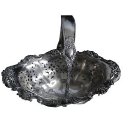 Sterling Silver Alvin Reticulated Basket