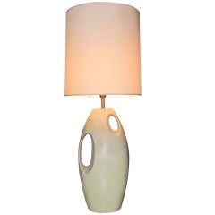 1960's Large Ceramic Table Lamp