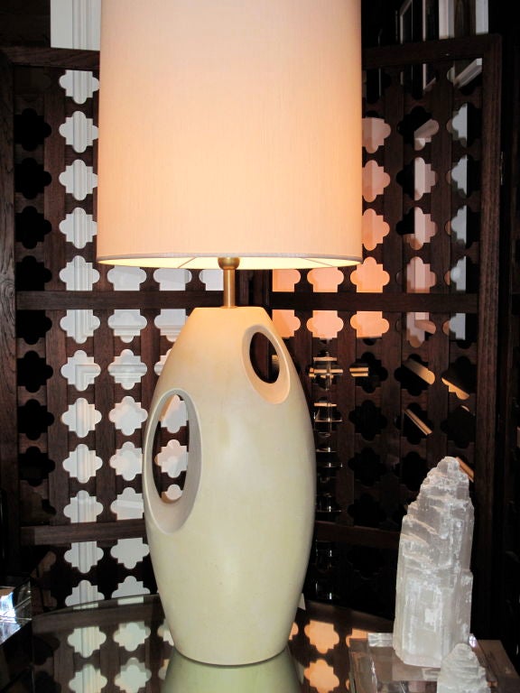 1960's Large Ceramic Table Lamp