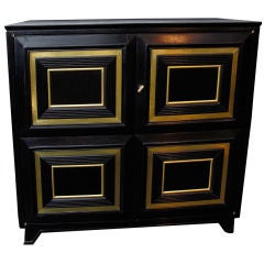 Beautiful 1940's Italian Low Bar Cabinet