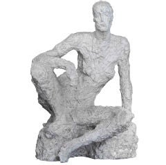 Monumental Plaster Female Figure