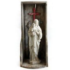 Madonna & Child Small Shrine