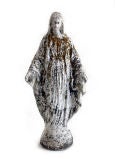 Marble Virgin Mary Garden Statue