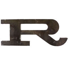 Large Sign Letter "R"