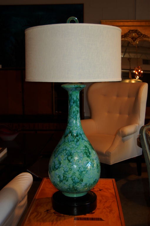 mid century modern ceramic lamps