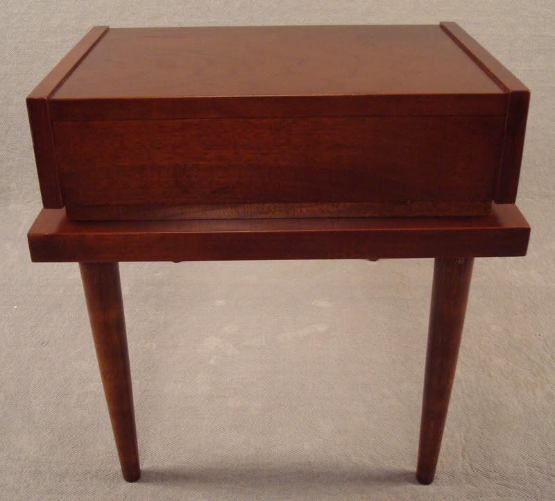 Mid-Century Modern American of Martinsville Teak End Table 1