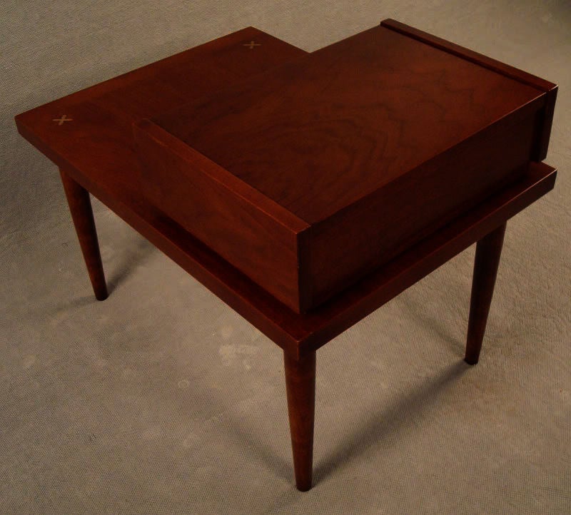 Mid-Century Modern American of Martinsville Teak End Table 2