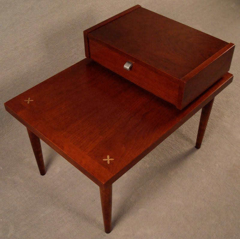 Mid-Century Modern American of Martinsville Teak End Table 3