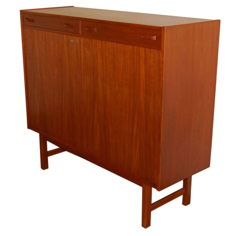 Swedish Mid-Century Modern Teak Buffet Server