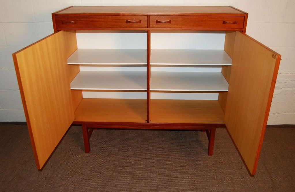 Mid-20th Century Swedish Mid-Century Modern Teak Buffet Server