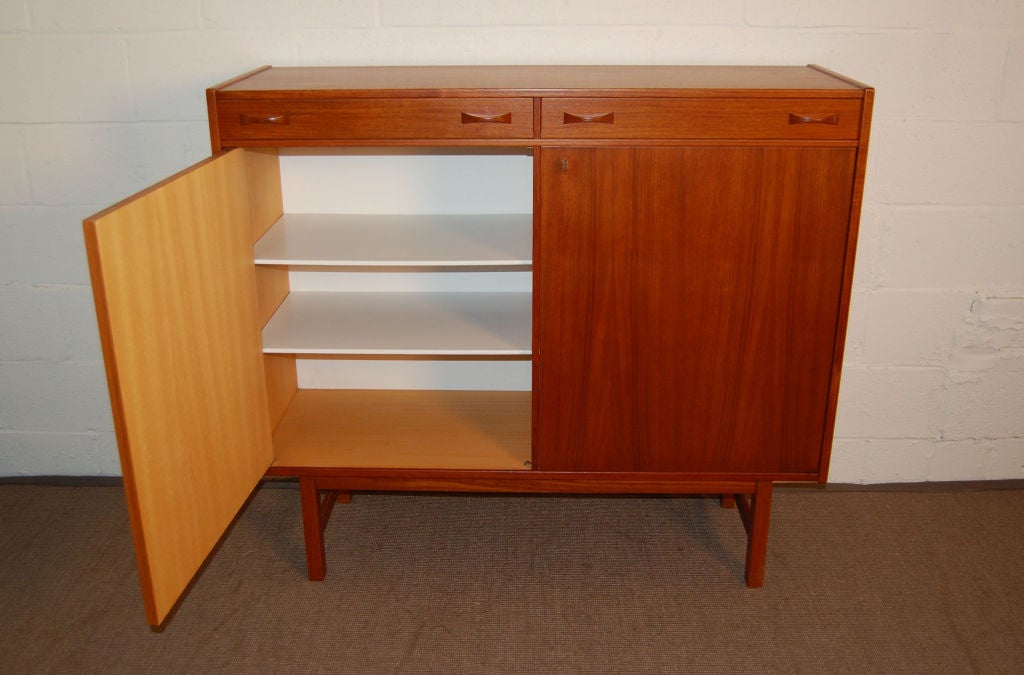 Swedish Mid-Century Modern Teak Buffet Server 1