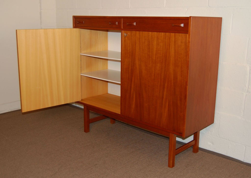 Swedish Mid-Century Modern Teak Buffet Server 2