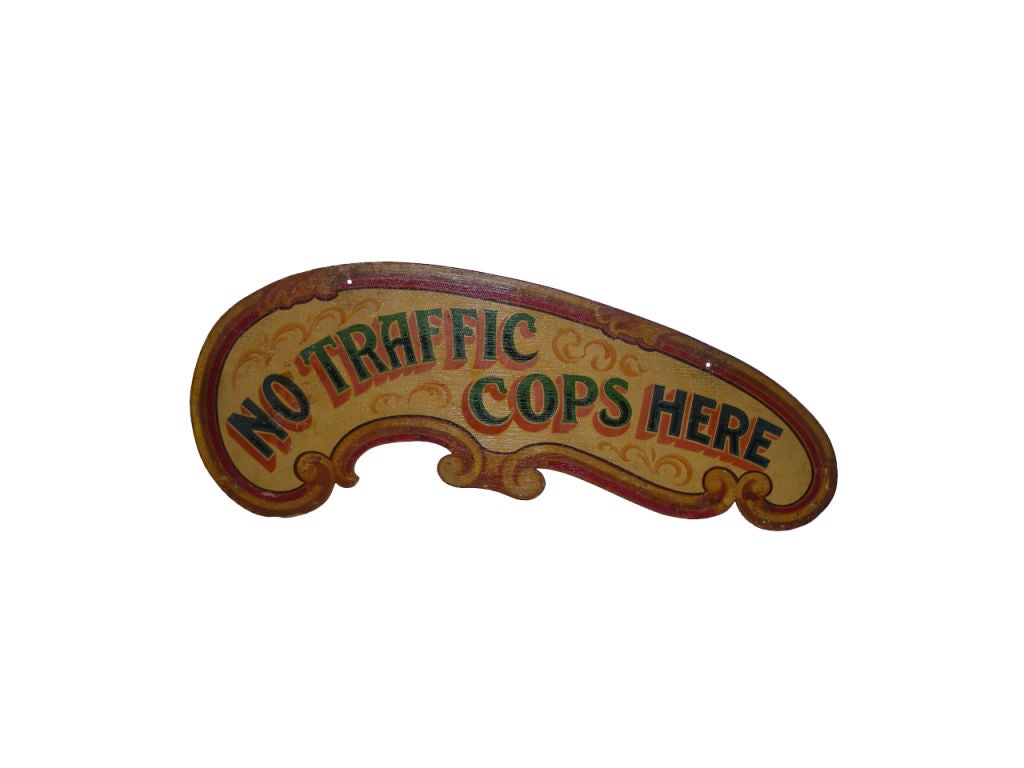 Set of Three Traveling Circus Signs