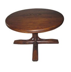 Old Hickory Pedestal Coffee Table