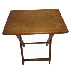 Antique Pine Sawbuck Table