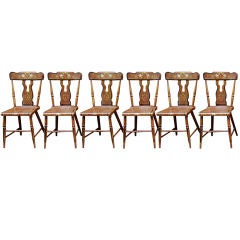 Set of Six mid 19th Century Chairs