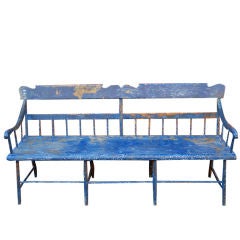 Mid 19th Century Painted Settee