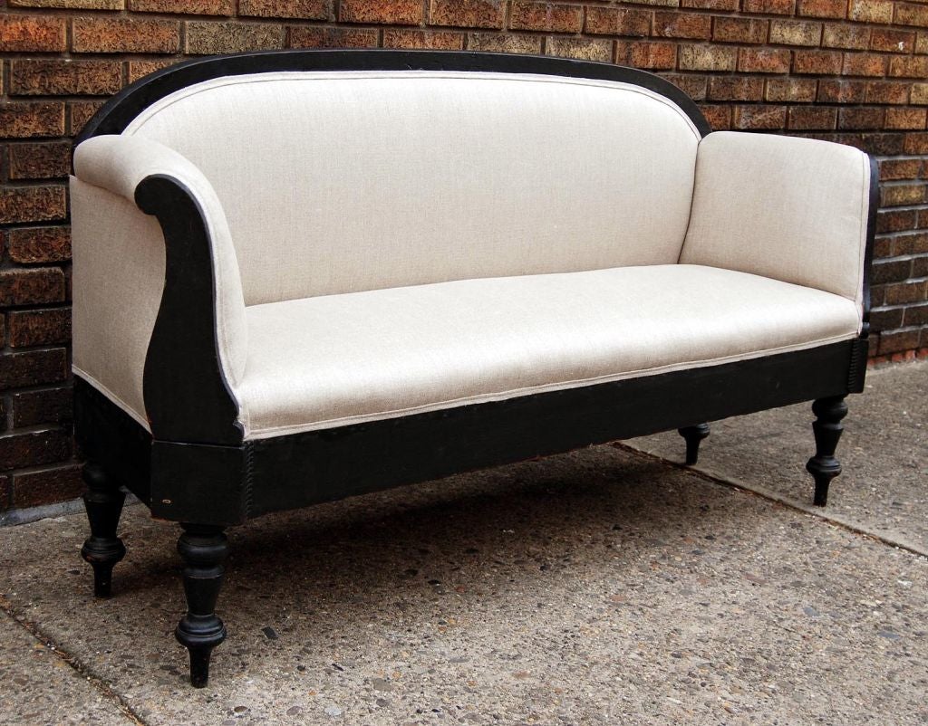 Carved Outstanding  mid-19th Century American Sofa